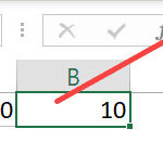 Cách sử dụng hàm SQRT với tham chiếu ô để tính căn bậc hai