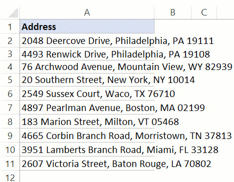 Chèn ngắt dòng thủ công bằng phím Alt Enter