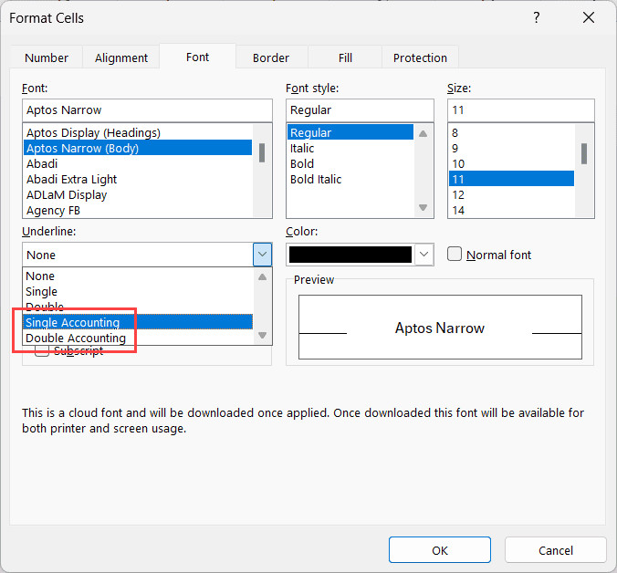 Chọn tùy chọn Single Accounting hoặc Double Accounting