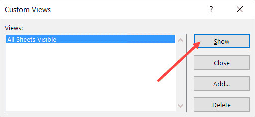Chọn view đã lưu và nhấn Show