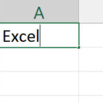 Con trỏ văn bản đang nhấp nháy bên trong ô Excel cho phép chỉnh sửa