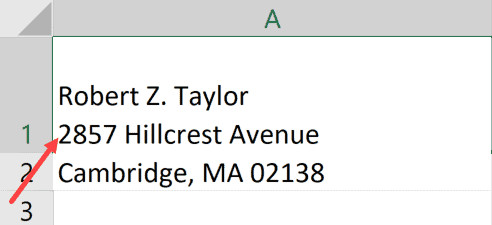 Đặt con trỏ chuột tại vị trí cần thêm khoảng trắng thủ công