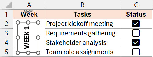 Đặt Text Box tại vị trí mong muốn