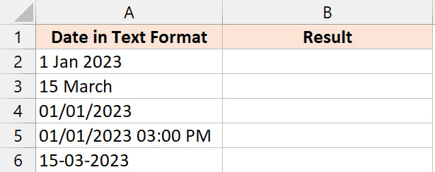 Dữ liệu ngày tháng dạng văn bản cần chuyển đổi bằng hàm DATEVALUE