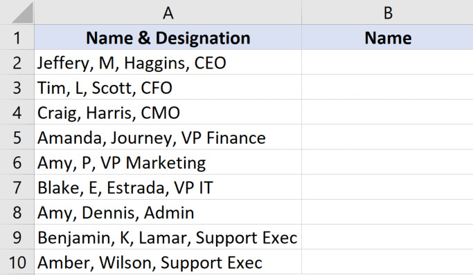 Dữ liệu với số lượng dấu phẩy không đồng nhất