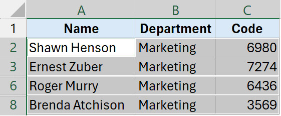 Đường viền trắng xuất hiện khi dùng phím tắt chọn ô hiển thị