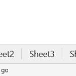 Giao diện sổ làm việc Excel với 5 sheet chưa được tô màu