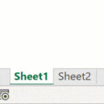 Hướng dẫn nhấp đúp chuột để đổi tên sheet