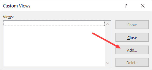 Nhấn Add để thêm view mới