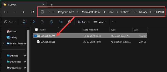 Xóa file Add-in trực tiếp từ thư mục lưu trữ trên máy tính