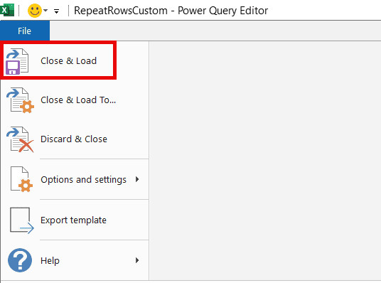 Xuất dữ liệu hoàn chỉnh ra Excel