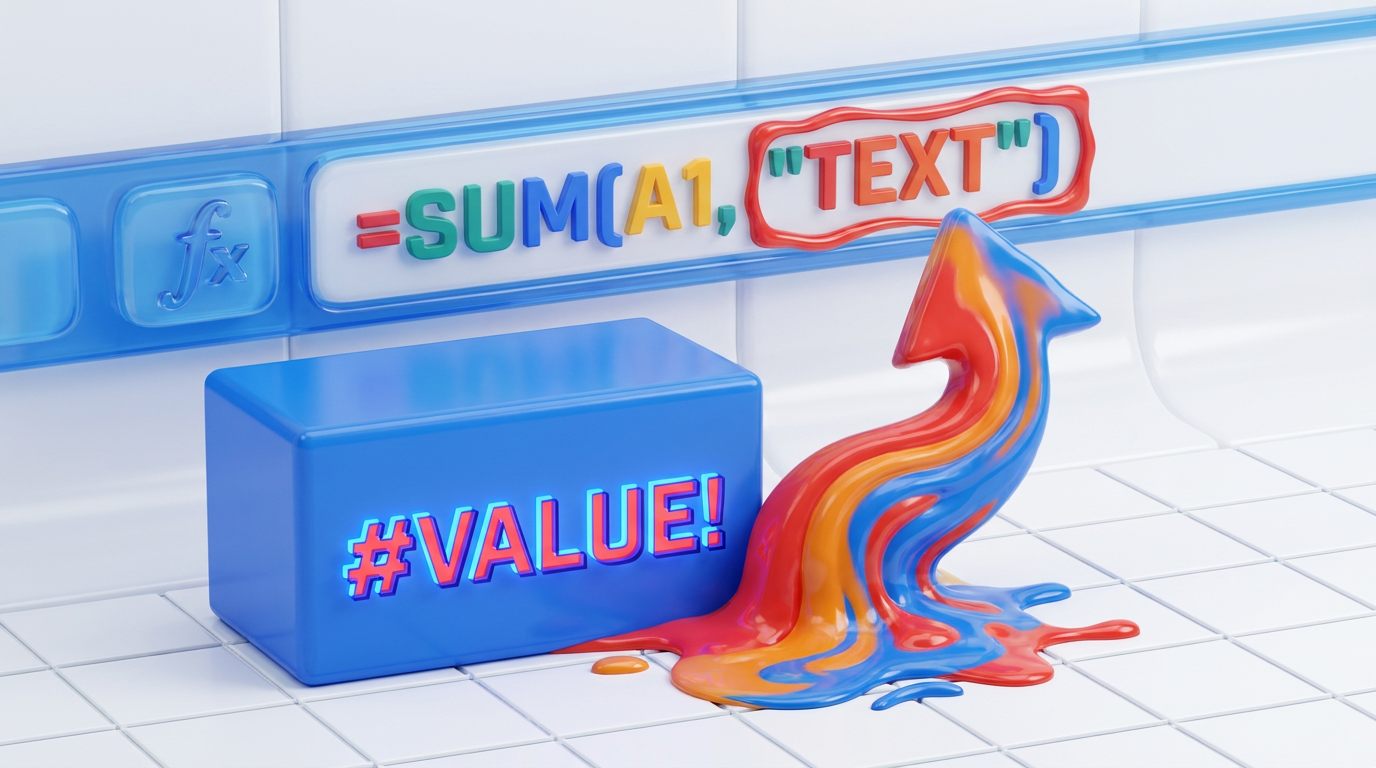 Cách khắc phục lỗi hiển thị 0 hoặc lỗi #VALUE! khi dùng hàm trong Excel